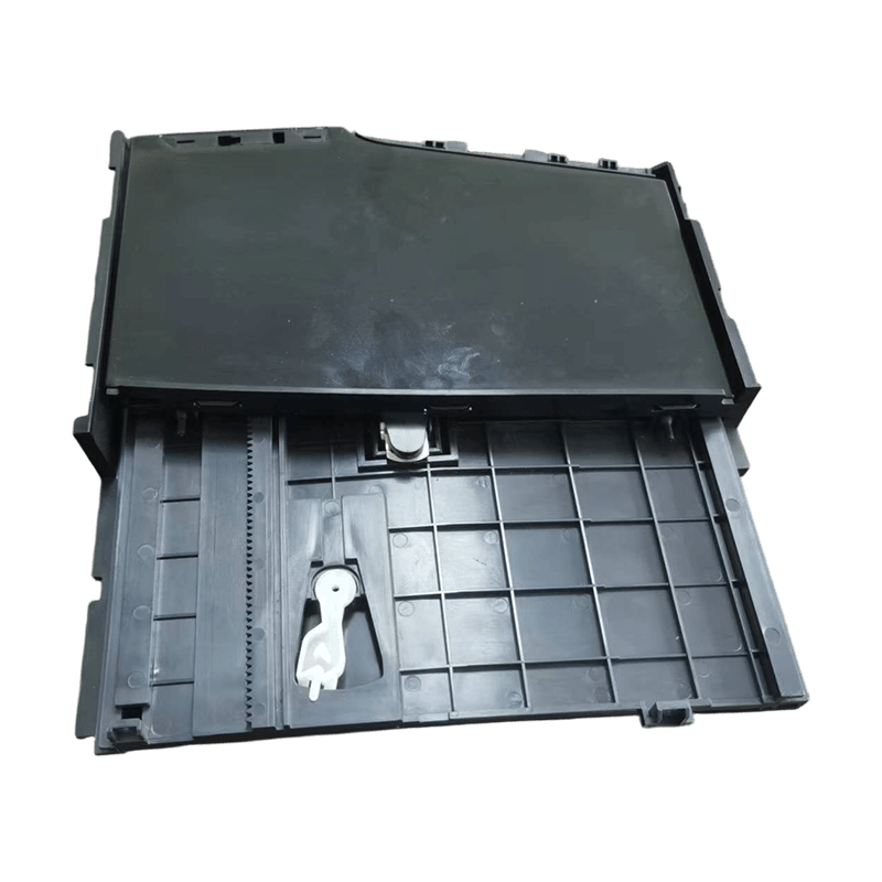 Stampo per iniezione per stoccaggio console centrale push-to-open Stampo per iniezione per stoccaggio console centrale push-to-open