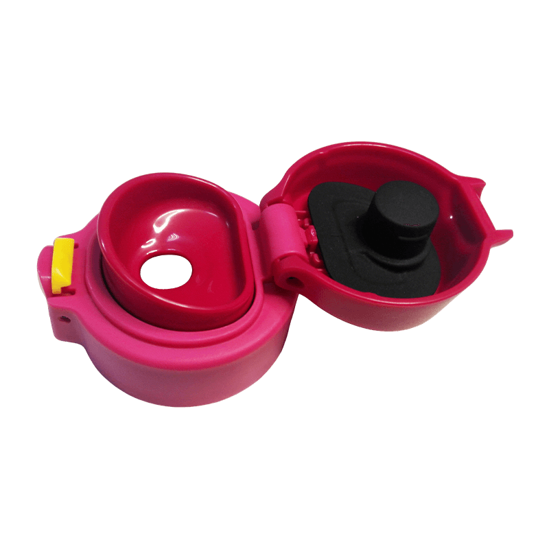 Parte dello stampo a iniezione con coperchio per tazza termica flip-top n. 2 Parte dello stampo a iniezione con coperchio per tazza termica flip-top n. 2